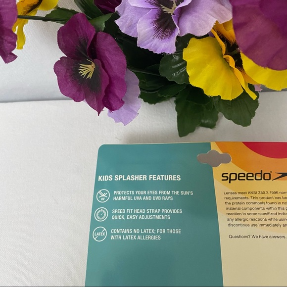 Speedo 2-pack kids unisex swim goggles,NWT - Picture 4 of 5